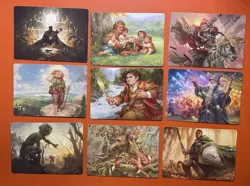 Magic the Gathering Lord of the Rings - (27) Card "Art Series" - NO DUPES - Image 3