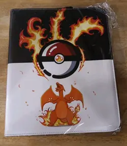 Pokemon Charizard Poke Ball Card Binder Album 200 Pocket Premium Trading Case - Image 1