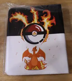 Pokemon Charizard Poke Ball Card Binder Album 200 Pocket Premium Trading Case - Image 2