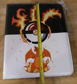 Pokemon Charizard Poke Ball Card Binder Album 200 Pocket Premium Trading Case - Image 4