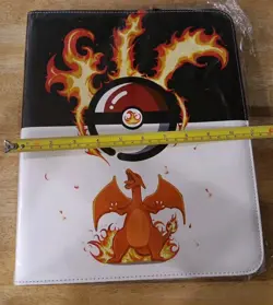 Pokemon Charizard Poke Ball Card Binder Album 200 Pocket Premium Trading Case - Image 5