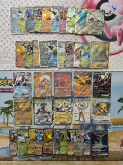 Pokemon Card Full Art Alt Art Fire Charizard Mew Zapdos Garchomp Etc - Image 1