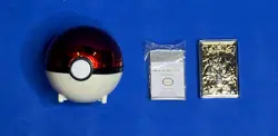 1999 Burger King Pokemon "Charizard" 23k Gold Plated Card w/Poke Ball & COA! - Image 1