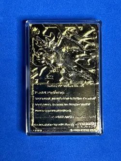 1999 Burger King Pokemon "Charizard" 23k Gold Plated Card w/Poke Ball & COA! - Image 5