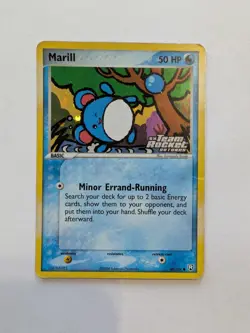 Marill 68/109 EX Team Rocket Returns Reverse Holo Stamped Pokemon Card LP/HOLO - Image 1