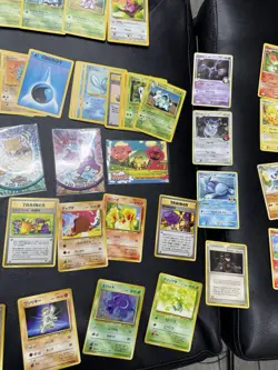 65+ pokemon cards lot bulk Popular Pokemon Topps Base Set Jumbo Mid Era Rocket - Image 3