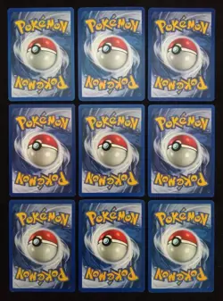 1999 Jungle Pokemon Cards Lot Of 9 All Regular Commons LP Vintage - Image 2