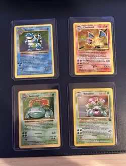 Pokemon Base Set 1999 Lot of 12 Cards UNGRADED RARE HOLO - Image 1
