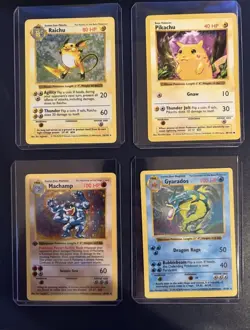 Pokemon Base Set 1999 Lot of 12 Cards UNGRADED RARE HOLO - Image 5