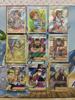Pokemon Card Full Art Alt Art Fire Bills Maintenance Norman Etc - Image 1
