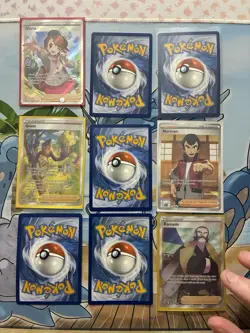 Pokemon Card Full Art Alt Art Fire Bills Maintenance Norman Etc - Image 2