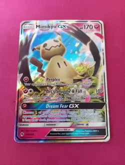 Mimikyu GX - 149/214 - Pokemon Lost Thunder Sun & Moon Ultra Rare Card - Image 1