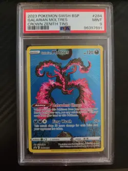 Galarian Moltres SWSH284 Holo Pokemon Promo Card Sword & Shield PSA 9 - Image 1