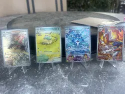 POKEMON TCG CARD LOT ( 4 Cards) Infernape Palafin Grotle Lairon PPC#3 - Image 1