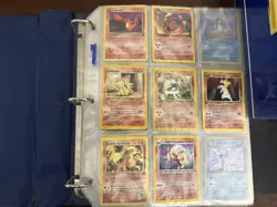 Pokemon TCG Binder Collection Lot of Many Pokemon Cards Mixed - Image 1