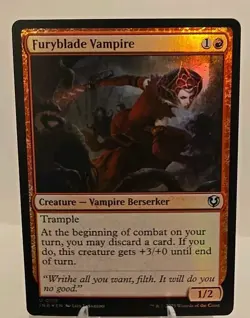 Furyblade Vampire MTG Innistrad Remastered Foil - Image 1