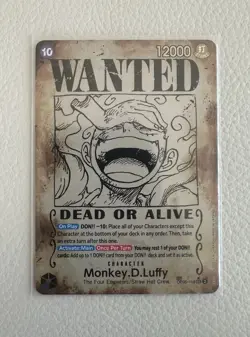 Monkey D. Luffy SEC OP05-119[OP09] ENGLISH ONE PIECE CARD GAME - Image 1