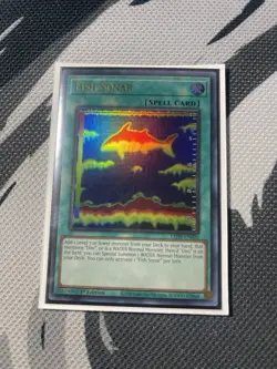 Fish Sonar LED9-EN020 Yu-Gi-Oh Card In Excellent Condition ￼ - Image 3