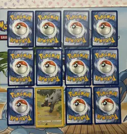 Pokemon Card Full Art Alt Art Fire Pikachu Piplup - Image 2