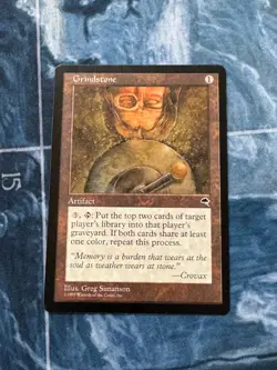 MTG English Grindstone Normal Tempest NM - Image 1