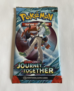 Pokemon Journey Together Booster Pack - 10 Cards / Pack - New SEALED! - Image 1