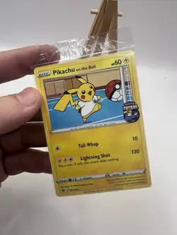Pikachu On The Ball 001/005 | Sealed Promo Card | Pokemon Futsal | SEALED - Image 1