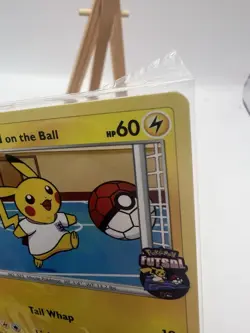 Pikachu On The Ball 001/005 | Sealed Promo Card | Pokemon Futsal | SEALED - Image 5