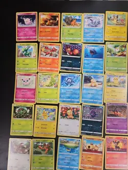 pokemon assorted lot of 50 single cards - Image 2