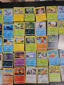 pokemon assorted lot of 50 single cards - Image 3