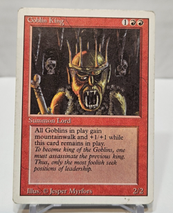 Goblin King Revised 3rd Edition MTG Magic The Gathering 6830 - Image 1