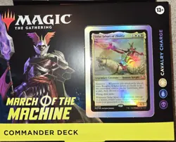 Magic the Gathering: March of the Machine Cavalry Charge Commander Deck |NEW MTG - Image 1