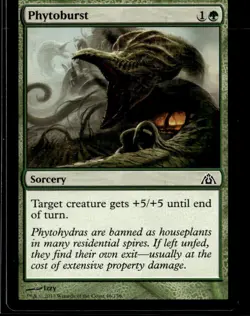 MTG Phytoburst 46/156 Dragon's Maze lot 3 LP - Image 1