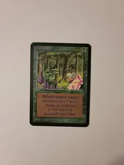 Magic The Gathering Alpha Set Wild Growth - See Photos - OC3019 - Image 1