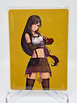 Tifa, Martial Artist Planeswalker Gold Stamp Art Series 52/53 - Final Fantasy NM - Image 1