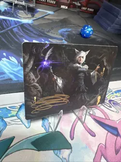 MTG - Yshtola, Night's Blessed GOLD STAMP ART SERIES 21/53 - Final Fantasy - Image 2