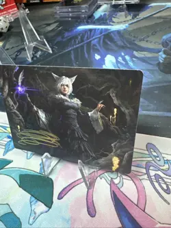MTG - Yshtola, Night's Blessed GOLD STAMP ART SERIES 21/53 - Final Fantasy - Image 3