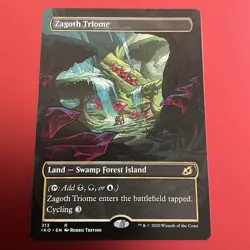 Zagoth Triome (Showcase) Ikoria: Lair of Behemoths Regular NM - Image 1