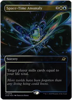 MTG Edge Of Eternities Space-Time Anomaly Borderless Foil (Rare) - Image 2
