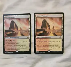 Sacred Foundry Edge of Eternities Foil/Regular Set See Description - Image 1