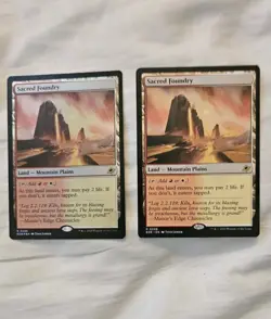 Sacred Foundry Edge of Eternities Foil/Regular Set See Description - Image 2