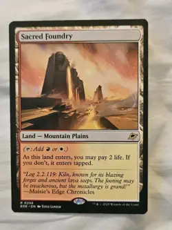 Sacred Foundry Edge of Eternities Foil/Regular Set See Description - Image 5