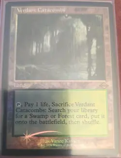 Verdant Catacombs (Retro Frame) (Foil) Modern Horizons 2 Magic the Gathering - Image 1