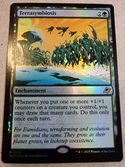 Terrasymbiosis - #210 Foil - Edge of Eternities - Mtg - Image 1
