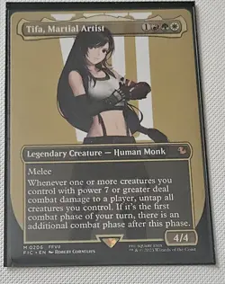 Magic the Gathering Final Fantasy Tifa, Martial Artist NM - Image 1