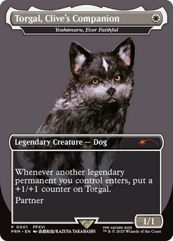 Yoshimaru, Ever Faithful (Borderless) MagicFest 2025 Near Mint - Image 1