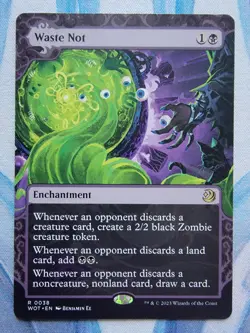 MTG Waste Not **NM** Wilds of Eldraine: Enchanting Tales - Image 1