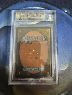 MTG Graded BGS 9 Green Ward 4th Edition Alpha Cut Corners MINT - Image 2