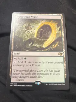 Wastewood Verge Land - Magic the Gathering Aetherdrift 0268 Non-Foil NM - Image 2