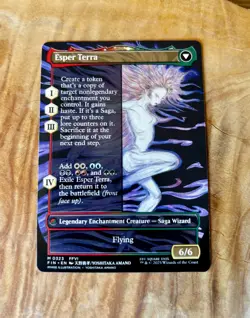 Terra, Magical Adept (Borderless) Final Fantasy Foil - Magic the Gathering Card - Image 2