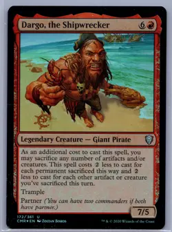 Dargo, the Shipwrecker - Commander Legends #172 Foil - NM - Image 1